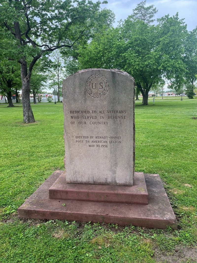 Dedicated to all our Veterans Marker. Click for full size. Dedicated to all our Veterans Marker image. Click for full size.