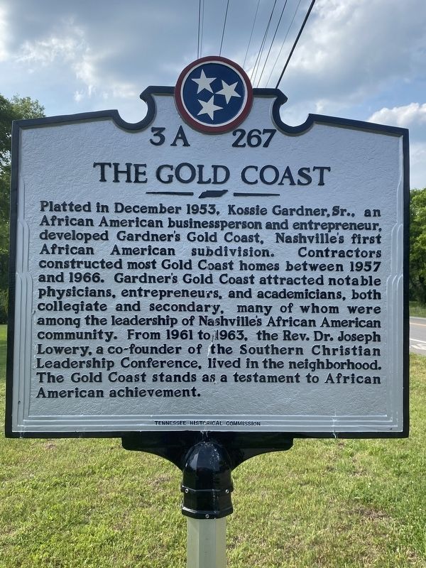 The Gold Coast Marker. Click for full size. The Gold Coast Marker image. Click for full size.