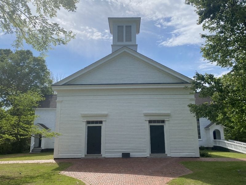 Old Emory Church Marker. Click for full size. Old Emory Church Marker image. Click for full size.
