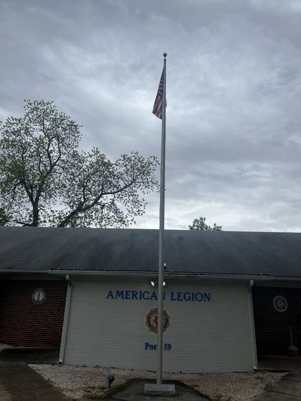 Kenady - hanks Post 59 American Legion Marker image. Click for full size.
