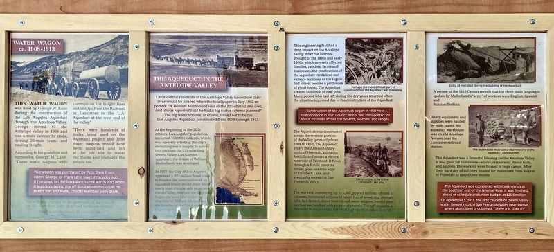 Aqueduct Construction Marker image. Click for full size.
