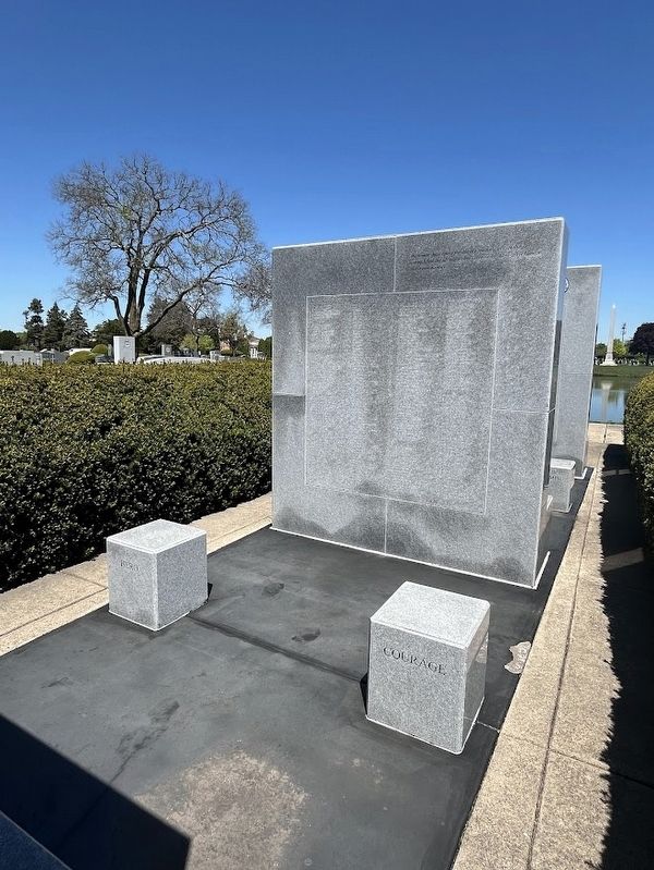 Hellenic American Veterans Memorial image. Click for full size.