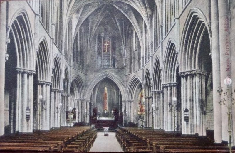 The Nave - Pershore Abbey. Click for full size. The Nave - Pershore Abbey image. Click for full size.