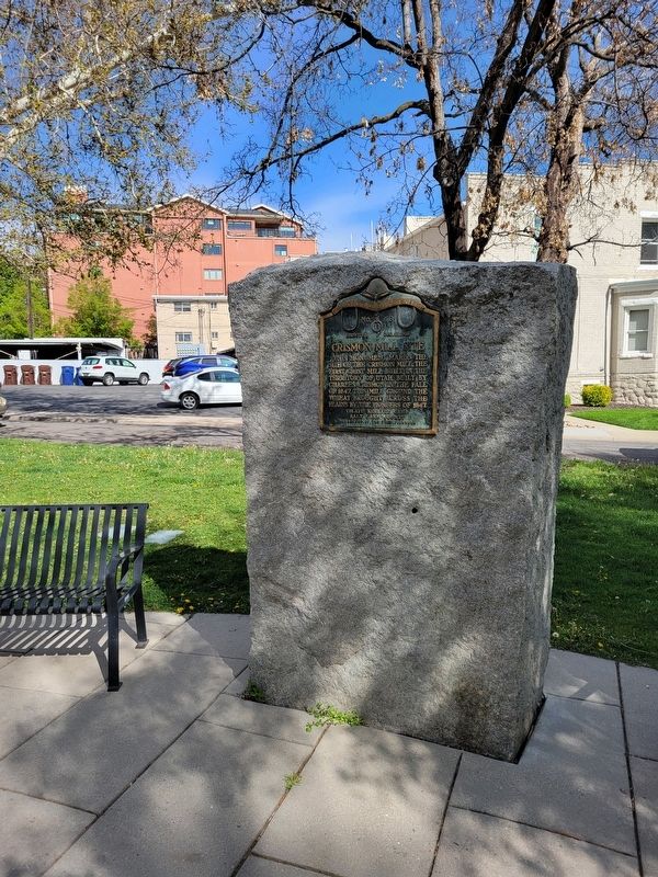 Crimson Mill Site Marker image. Click for full size.