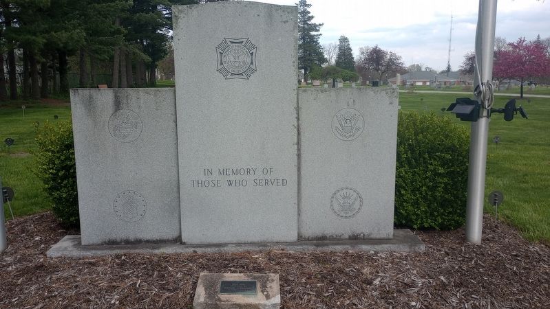 Veterans Memorial Marker. Click for full size. Veterans Memorial Marker image. Click for full size.