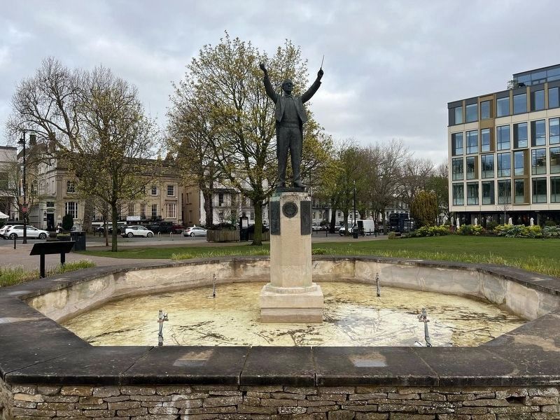 Gustav Holst Memorial Fountain. Click for full size. Gustav Holst Memorial Fountain image. Click for full size.
