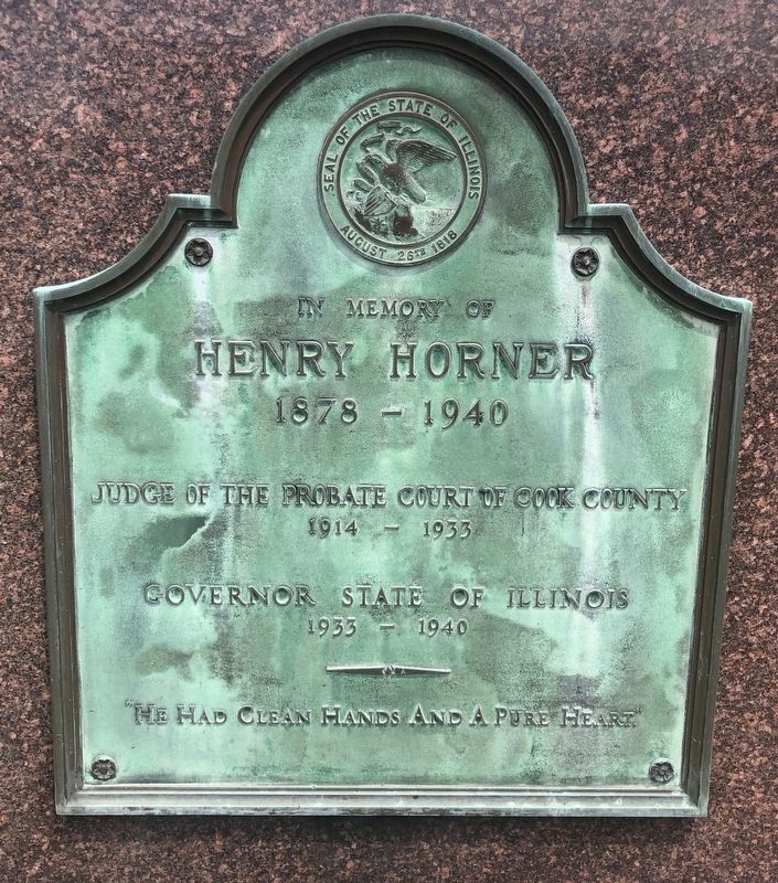 Henry Horner Marker image. Click for full size.