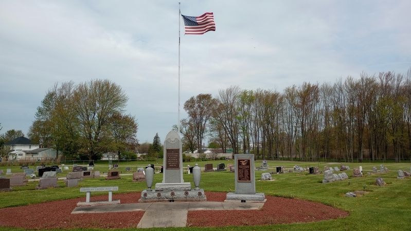 Spencer World War Memorial. Click for full size. Spencer World War Memorial image. Click for full size.