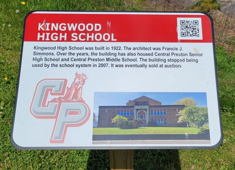 Kingwood High School Marker image. Click for full size.