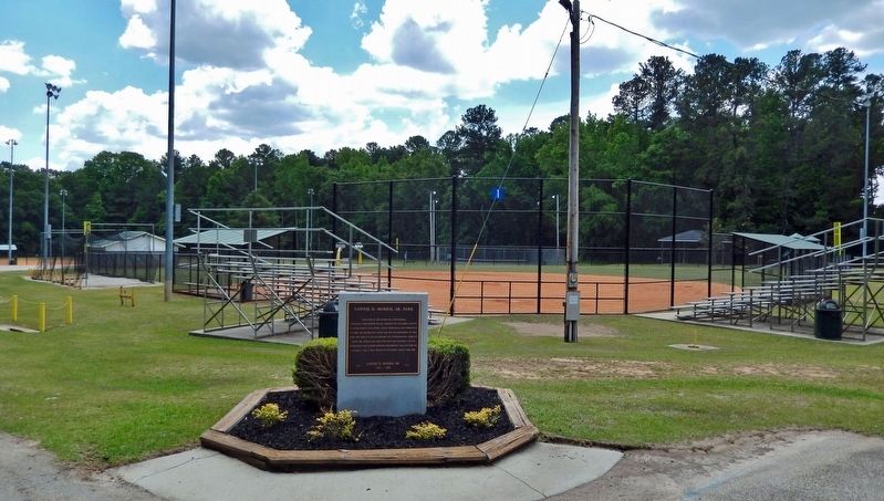 Lonnie O. Morris, Sr. Park Marker. Click for full size. Lonnie O. Morris, Sr. Park Marker image. Click for full size.