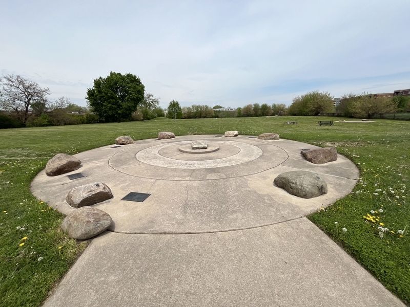 Memorials to the people buried in this cemetery image. Click for full size.