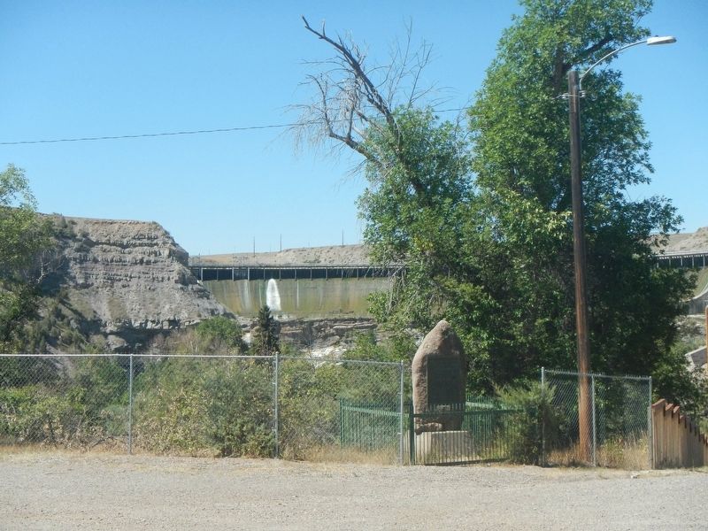 Great Falls of the Missouri River Marker image. Click for full size.