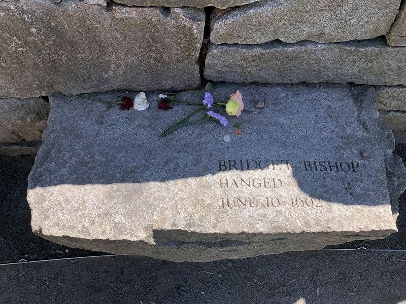 Bridget Bishop Hanged June 10, 1692 image. Click for full size.