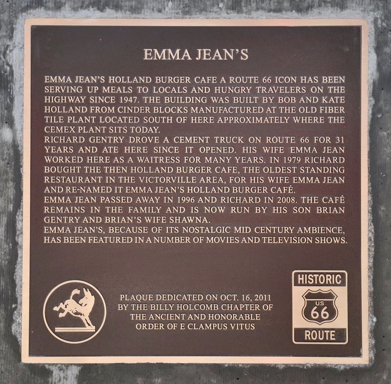 Emma Jean's Historical Marker