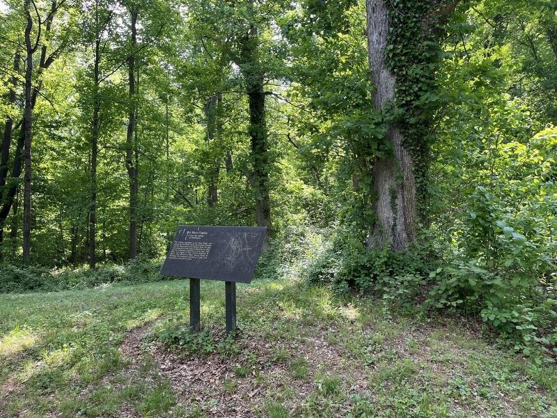 Fort Marcy, Virginia Marker. Click for full size. Fort Marcy, Virginia Marker image. Click for full size.