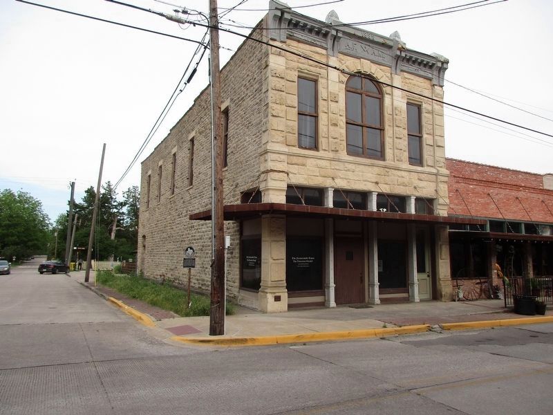 Farmersville Masonic Lodge Marker image. Click for full size.