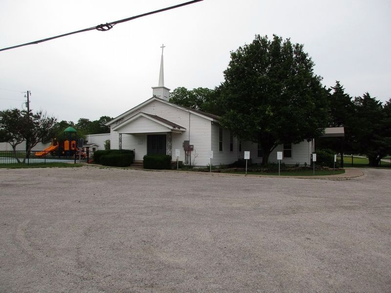 Forest Grove Christian Church and Marker. Click for full size. Forest Grove Christian Church and Marker image. Click for full size.