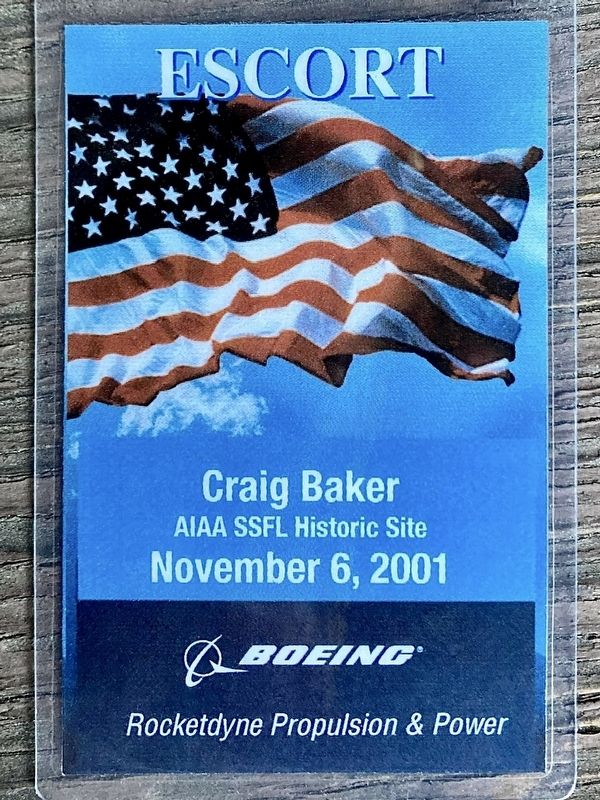 Marker Dedication Attendee Badge image. Click for full size.
