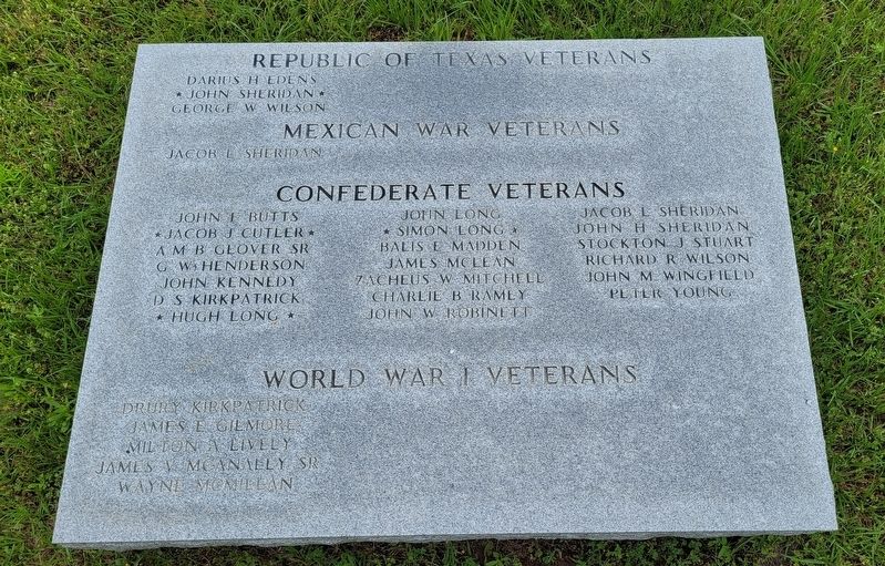 Lest We Forget Marker - 2nd Panel image. Click for full size.