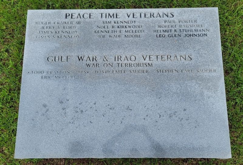 Lest We Forget Marker - 5th Panel image. Click for full size.
