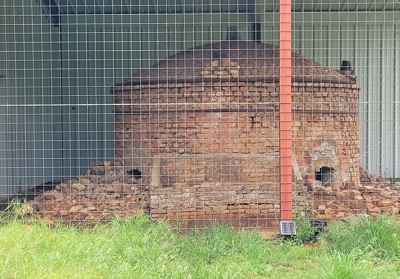 The beehive-style brick kiln. Click for full size. The beehive-style brick kiln image. Click for full size.