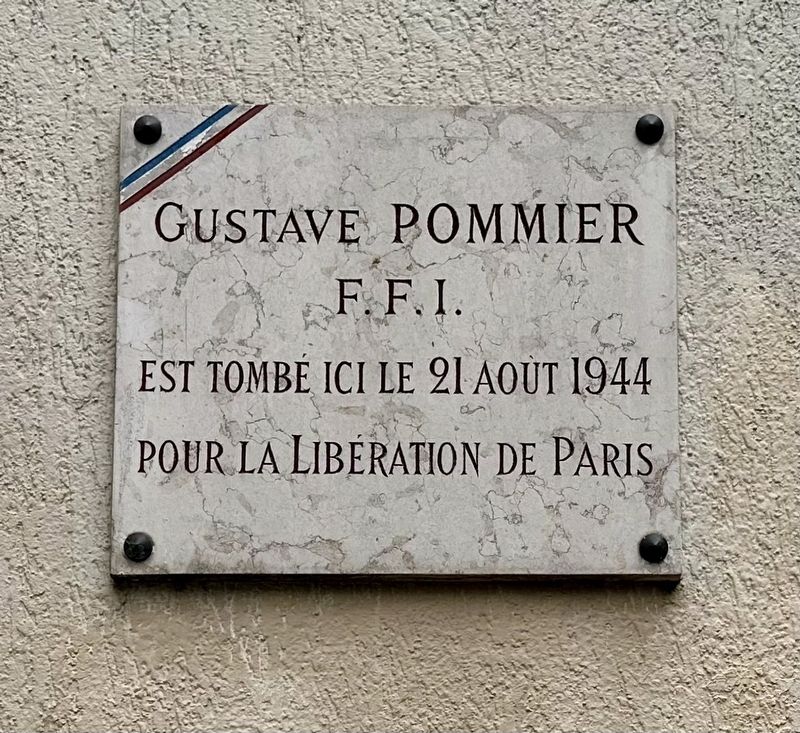 Gustave Pommier Marker image. Click for full size.