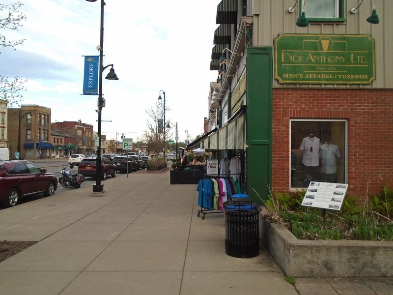 The Business District Marker. Click for full size. The Business District Marker image. Click for full size.