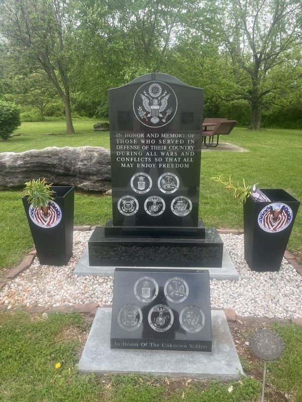Veterans Memorial. Click for full size. Veterans Memorial image. Click for full size.
