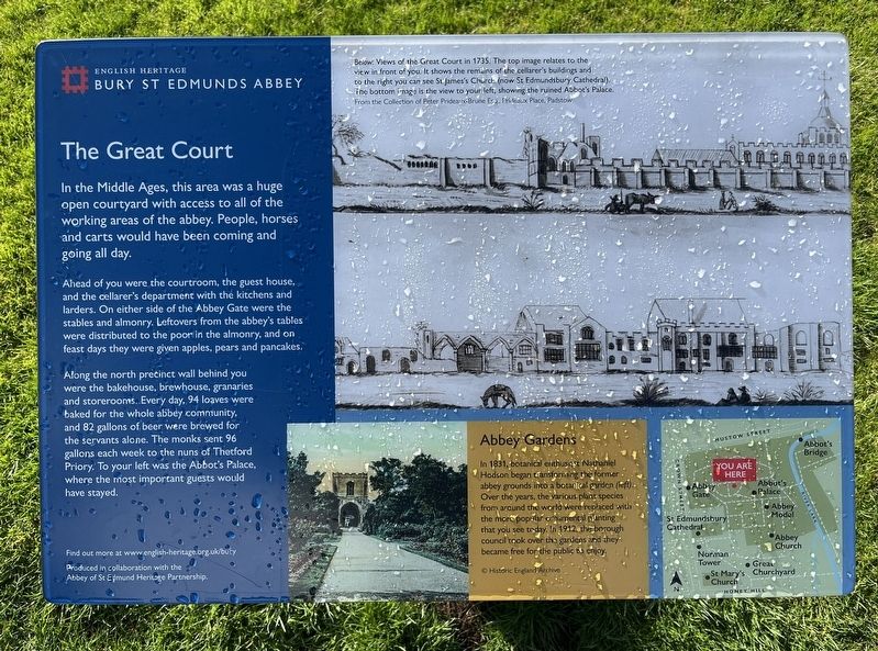 The Great Court Marker image. Click for full size.