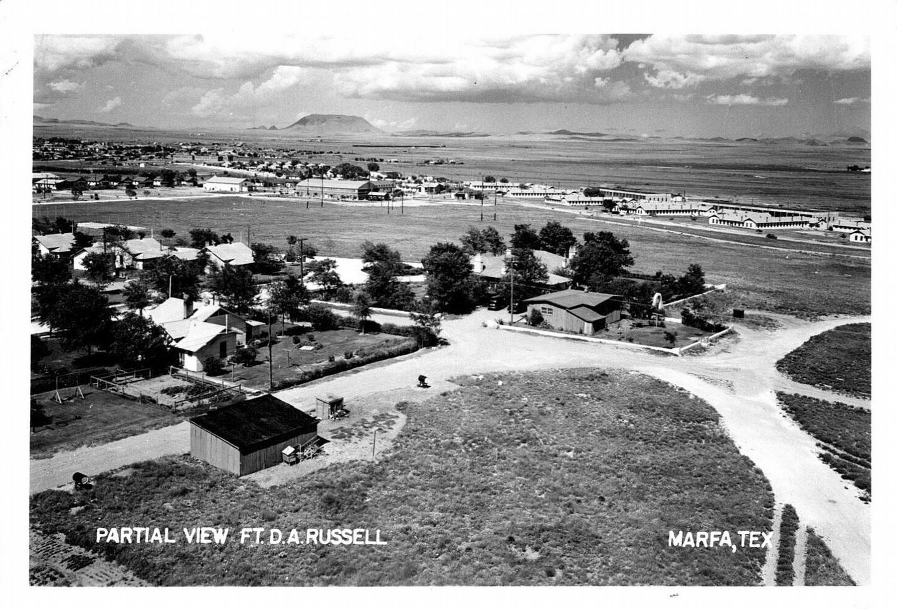 Fort D.A. Russell Real Photo Postcard. Click for full size. Fort D.A. Russell Real Photo Postcard image. Click for full size.