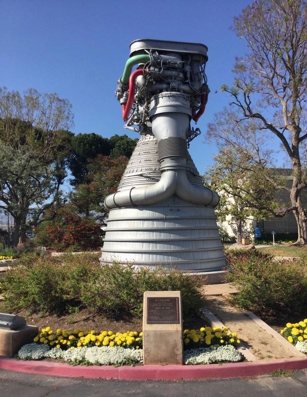 F-1 Engine and Marker. Click for full size. F-1 Engine and Marker image. Click for full size.