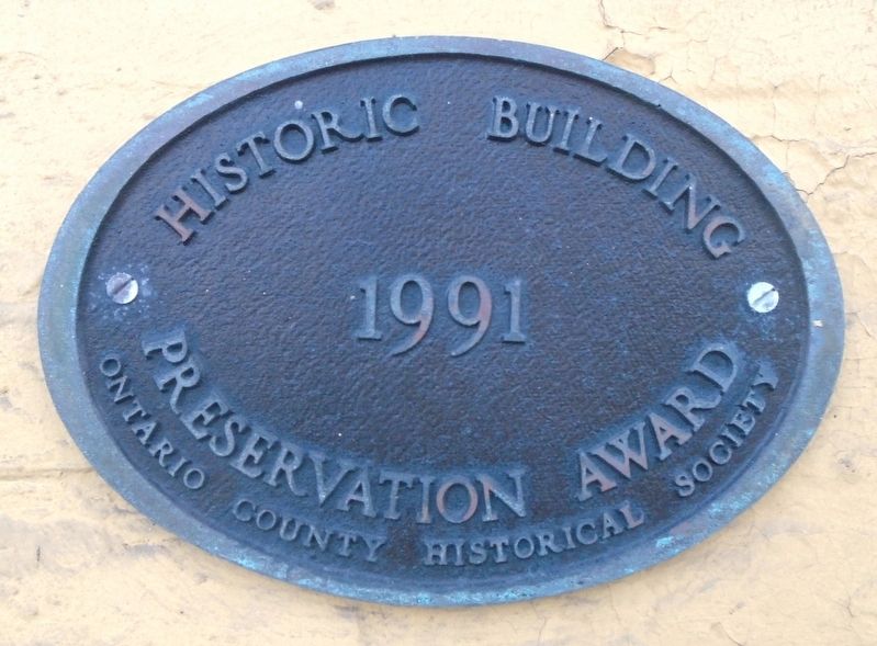 Canandaigua City Hall Marker image. Click for full size.