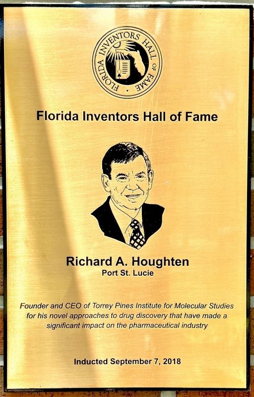 Ricard A. Houghten Marker image. Click for full size.