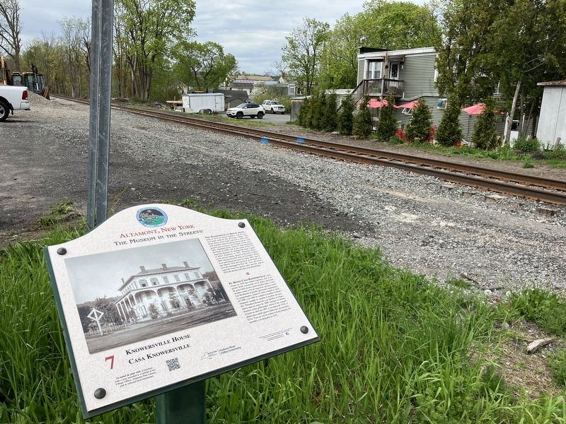 Knowersville House Marker image. Click for full size.
