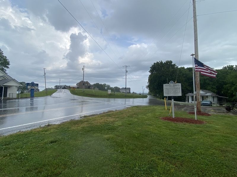 McAlister's Crossroads Marker. Click for full size. McAlister's Crossroads Marker image. Click for full size.