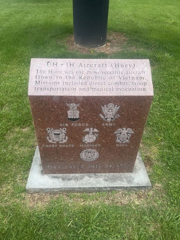 UH - IH Aircraft (Huey) Marker. Click for full size. UH - IH Aircraft (Huey) Marker image. Click for full size.