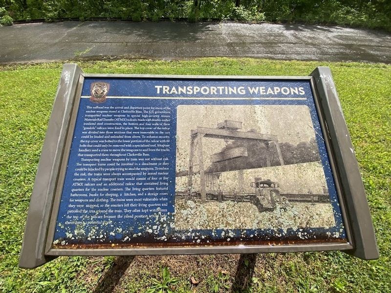 Transporting Weapons Marker. Click for full size. Transporting Weapons Marker image. Click for full size.