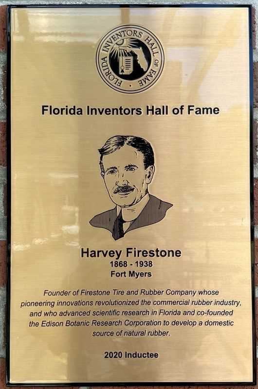 Harvey Firestone Marker image. Click for full size.
