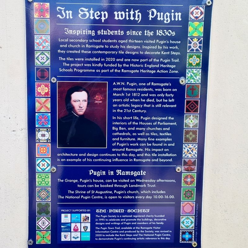 In Step With Pugin Marker image. Click for full size.