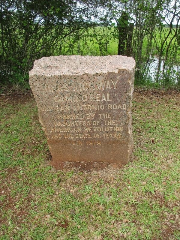 King's Highway Camino Real - Old San Antonio Road. Click for full size. King's Highway Camino Real - Old San Antonio Road image. Click for full size.