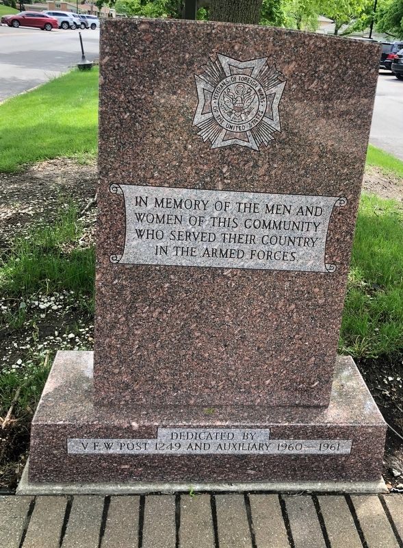 Veterans Memorial Marker. Click for full size. Veterans Memorial Marker image. Click for full size.