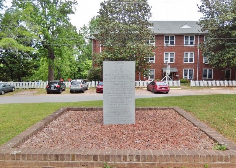 In Memoriam Marker (<i>south/front side</i>) image. Click for full size.