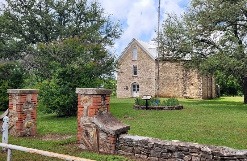 Marker and Grist Mill image. Click for full size.