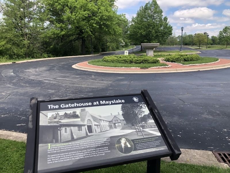 The marker with the horse trough in the rear. Click for full size. The marker with the horse trough in the rear image. Click for full size.