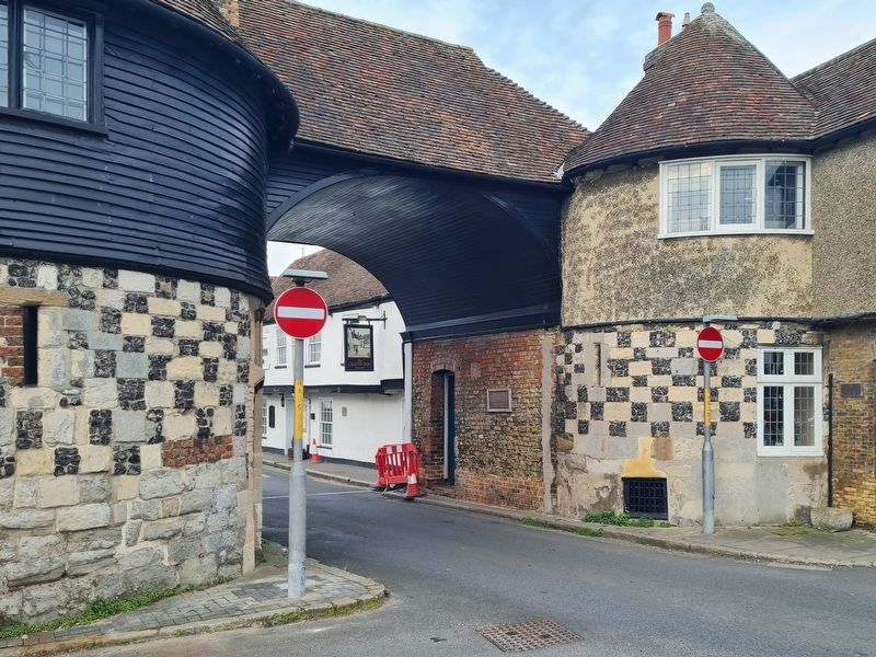 Richborough Transit Camp Marker image. Click for full size.