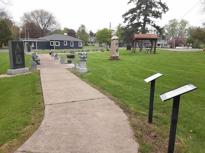 Trail of Remembrance Veterans Memorial. Click for full size. Trail of Remembrance Veterans Memorial image. Click for full size.