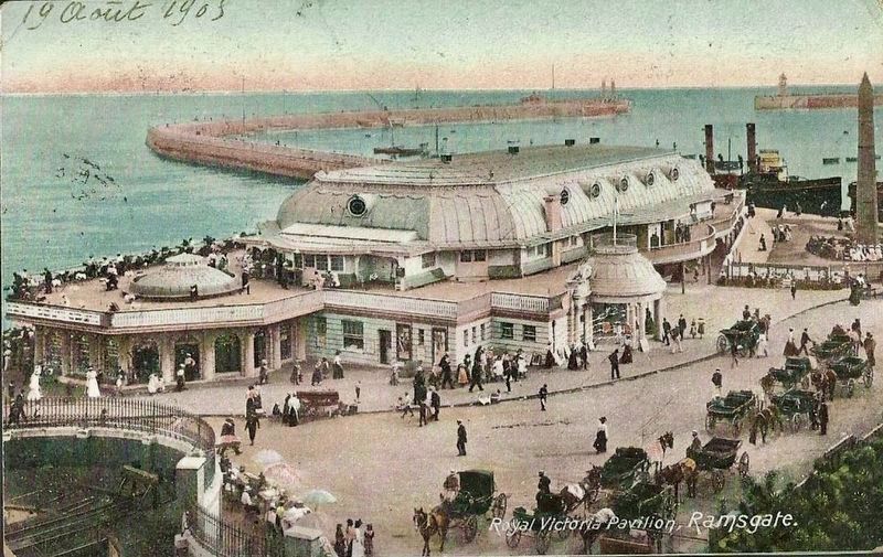 The Royal Victoria Pavilion - land side image. Click for full size.