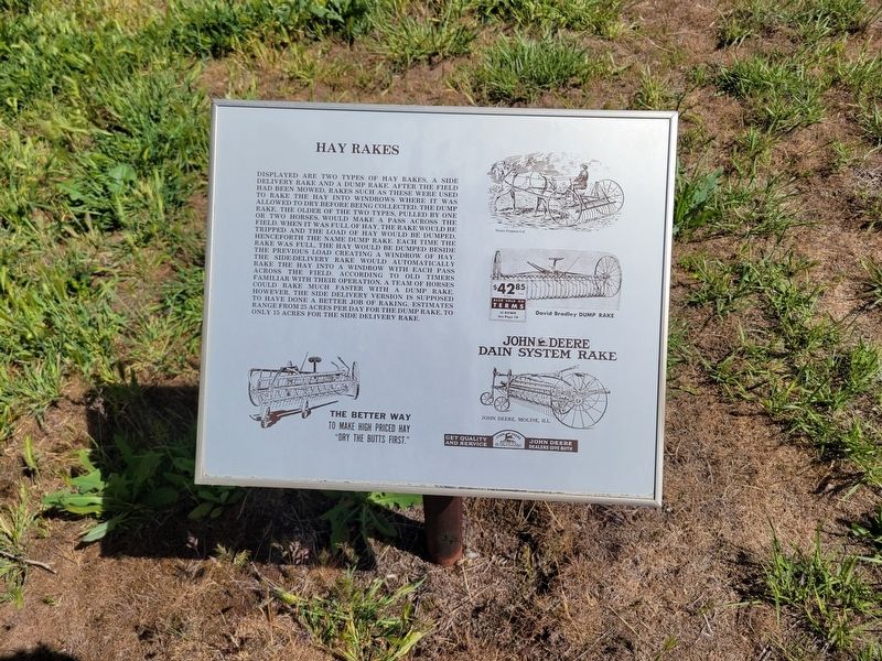 Hay Rakes Marker image. Click for full size.