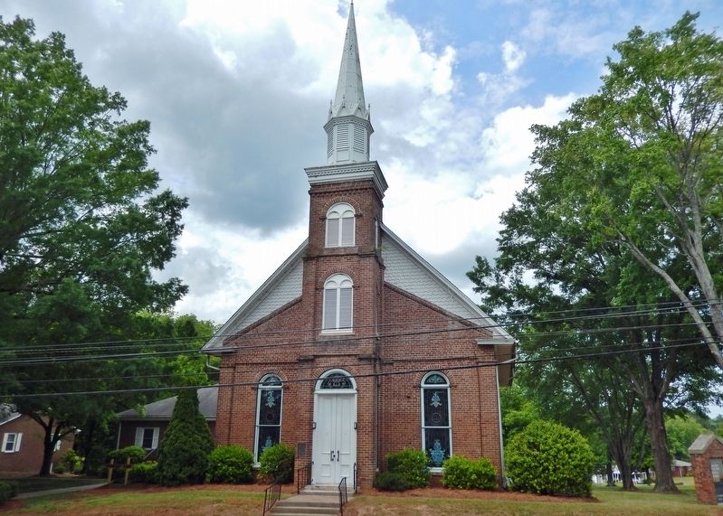 Lutheran Church of the Holy Trinity (<i>east elevation</i>). Click for full size. Lutheran Church of the Holy Trinity (<i>east elevation</i>) image. Click for full size.