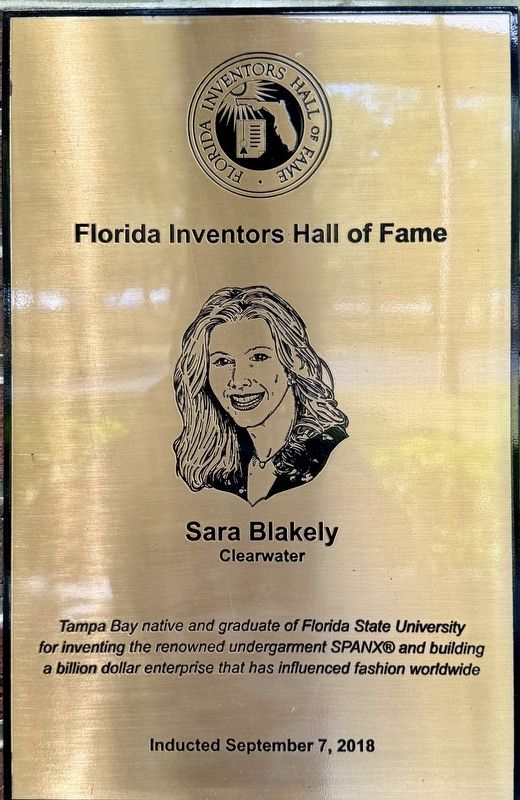 Sara Blakely Marker image. Click for full size.
